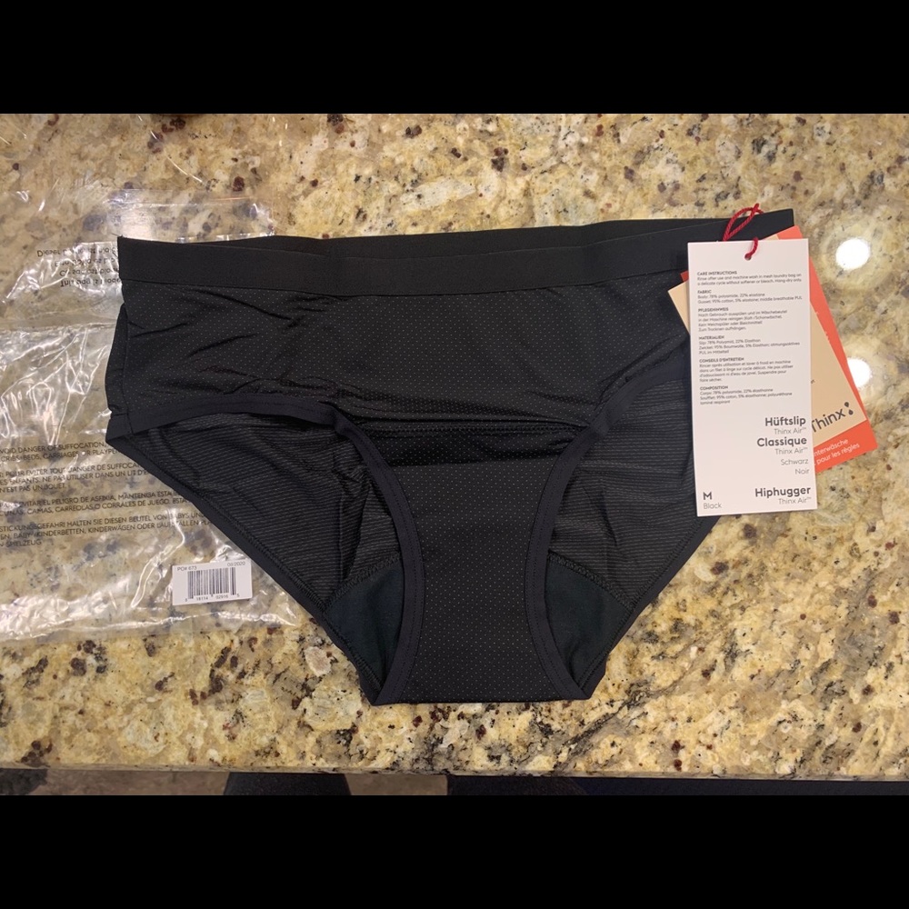 NWT -Thinx Air Hiphuggers